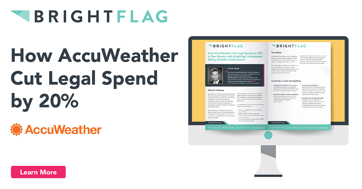 Case Study How AccuWeather Cut Legal Spend by 20 in Two Months with